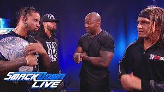 Shelton Benjamin & Chad Gable call out The Usos SmackDown LIVE Oct. 31 2017