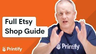 How to open an Etsy Shop for Beginners - 2024 Print on Demand Guide