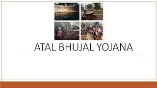 Atal Bhujal Yojana Overview
