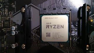 Разгон Amd Ryzen 5 3600 до 4450Mhz + Ram 3733Mhz на чипсете B450