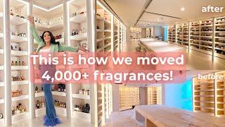 Moving 4000+ Fragrances across Dubai