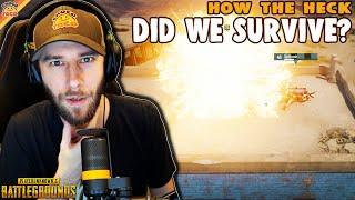 How the Heck Did We Survive This? ft. HollywoodBob  chocoTaco PUBG Miramar Duos Gameplay