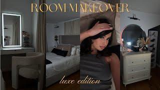 luxe room makeover  soft clean and classy 