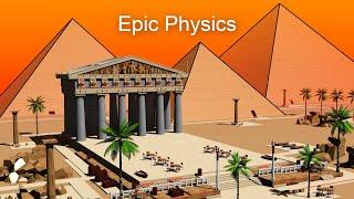 Egyptian Pyramids 3D Earthquake Simulations