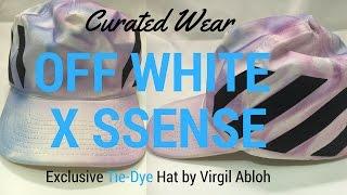 OFF WHITE x SSENSE - Exclusive Tie-Dye Hat Unwrapping + Review + Fit