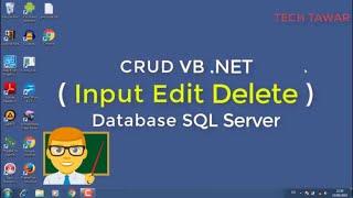 CRUD VB .NET Database SQL Server  Insert Edit Delete Visual Basic 