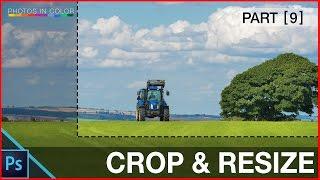 How to resize and crop images in photoshop CC - Photoshop Crop Tool Tutorial