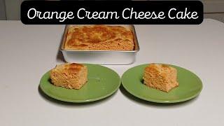 Orange Cream Cheese Cake