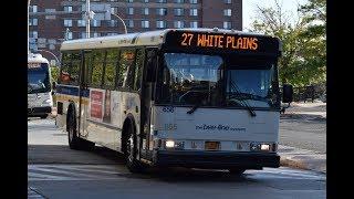 Bee-Line Bus On Board Orion V #605 Route 27 Bus to White Plains via Route 9A119