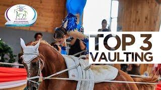 Top 3 Vaulting - Junior Female  FEI World Vaulting Championships™ Ebreichsdorf