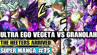 MEGA INSTINCT VEGETA VS GRANOLAH The Heeters Arrive Dragon Ball Super Manga Chapter 75 Review