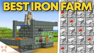 BEST MINECRAFT 1.21 IRON FARM  New Design Easy Efficient