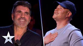 Shy Maxwell Thorpe’s UNEXPECTED voice STUNS the Judges  Auditions  BGT 2022