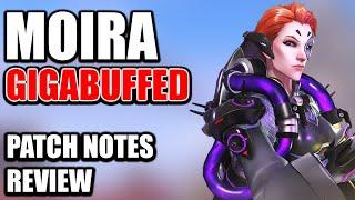 MOIRA GIGA BUFFED  DVA NERFED  MIDSEASON PATCHNOTES REVIEW  OVERWATCH 2 DISCUSSION