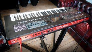 Roland Fantom 6 Synthesizer Unboxing & Demo