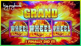 I WON THE GRAND Buffalo Power Pay Slot - WHEEL FEATURE