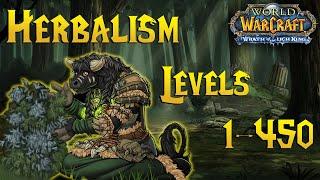 Herbalism Guide for Wotlk Classic 1-450 Leveling  Classic WoW Professions Guide