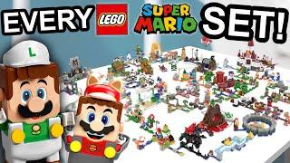 EVERY LEGO SUPER MARIO SET EVER  All My Lego Super Mario Custom Expansion Sets