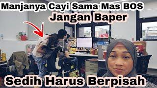 Sedih Cayi Berhenti Bekerja Di Kantor‼️Tempe Mendoan Buat Ratu Tempe‼️Manja nya Cayi Sama Mas Bos