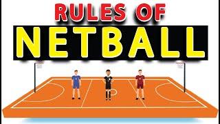 Rules of Netball EXPLAINED  How to Play Netball  NETBALL
