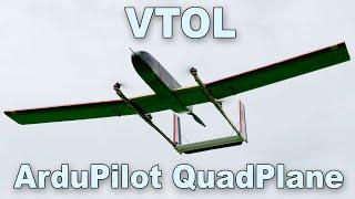 I built a VTOL plane using ArduPilot