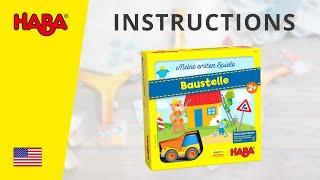 My Very First Games – Building Site Instructions