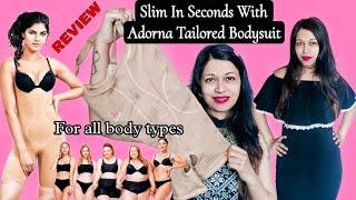 Get Slim In Seconds with Adorna Body Shaper - Tailored BodySuit #review #adornacurvecraft