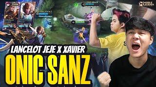 LANCELOT JEJE DUET XAVIER SANZ COMBO MAUT KANDANGIN MUSUH AGRESIF - Mobile Legends