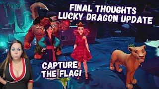 The Lucky Dragon Mulan and Mushu Playthrough Review and Training Games #disneydreamlightvalley