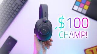 $100 Closed Back Headphone Champs AKG K361