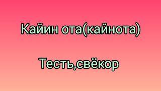 Рус тилини тез ва осон урганишоила аьзолари хакида