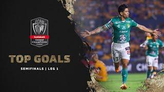 TOP GOALS  Semifinals LEG 1  Scotiabank Concacaf Champions League