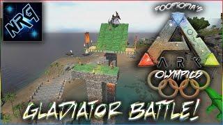 Pooptopias ArkOlympics Gladiator Battle