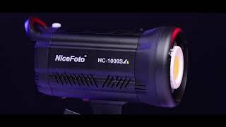 NiceFoto HC-1000SA  LED Video Light Presentation