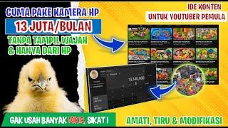 CUAN 13 JutaanBulan Hanya Modal Kamera HP Dan Hewan Warna-Warni Ini  IDE KONTEN YOUTUBER PEMULA