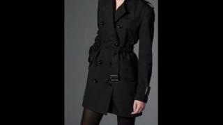 Burberry   SHORT TRENCH COAT WITH WIDE CUFFS