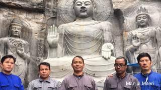 Working Video  Buddha Sculpture  Japan  Nepalese Sculptors  Manjul Miteri  2021 June 05