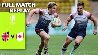 Great Britains INCREDIBLE defence  Great Britain v Canada  Sevens Repechage  Full Match Replay