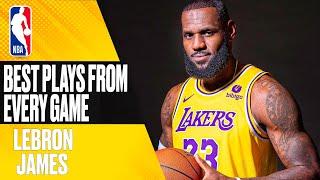 LeBron James BEST PLAY from EVERY GAME 2023-2024