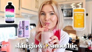 recreating the EREWHON HAILEY BIEBER smoothie at home 