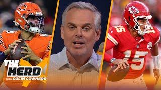 Caleb Williams struggles in loss Were the Chiefs lucky to beat the Bengals?  NFL  THE HERD