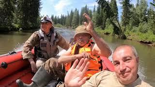 На водомёте по горной Сыде до талого