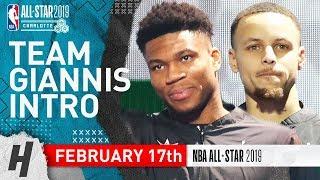 Team Giannis Players Introductions - February 17 2019 NBA All-Star Game