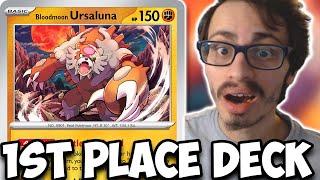 This Bloodmoon Ursaluna Deck WON A Tournament PTCGL