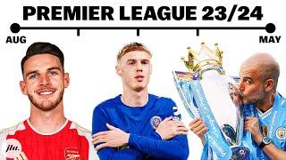 The ENTIRE Premier League 202324 Season in 21 Minutes.