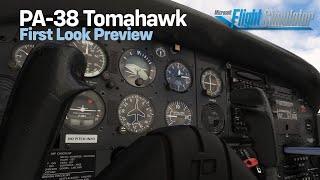 Just Flight PA-38 Tomahawk  First Look Preview  MSFS