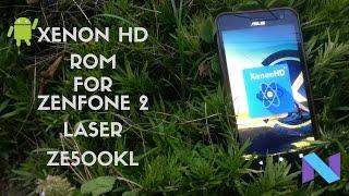 XenonHD rom for Asus Zenfone 2 laser ZE500KLZOOED