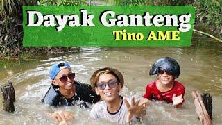 KOCAK ABIS LAGU DAYAK INI Dayak Ganteng - Tino AME Video Kolam Official