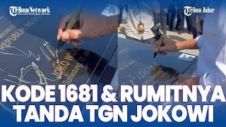 ADA KODE 1681 & Rumitnya Tanda Tangan Jokowi Butuh 9 Detik Terungkap saat Peresmian Cisumdawu