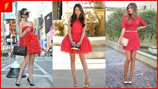 How to Wear Red Dresses